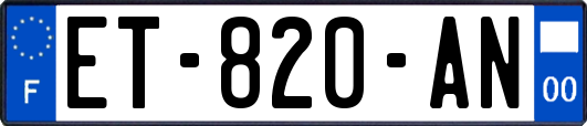 ET-820-AN