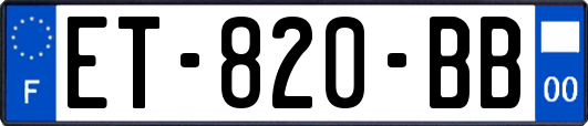 ET-820-BB