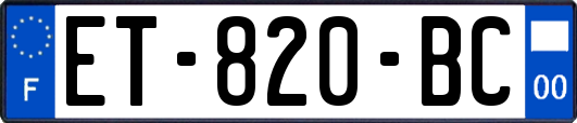 ET-820-BC