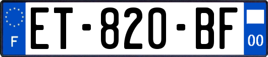 ET-820-BF