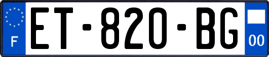 ET-820-BG
