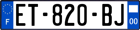 ET-820-BJ