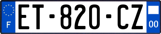 ET-820-CZ