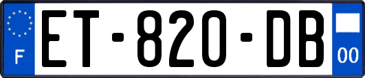 ET-820-DB