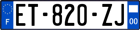 ET-820-ZJ