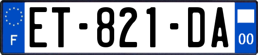 ET-821-DA