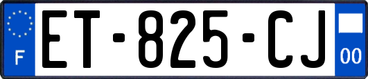 ET-825-CJ
