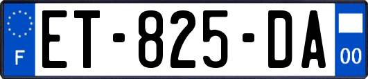 ET-825-DA