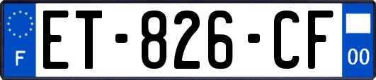 ET-826-CF