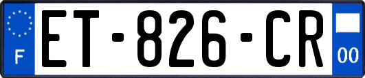 ET-826-CR