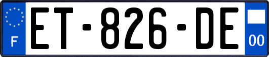 ET-826-DE