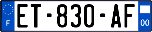 ET-830-AF