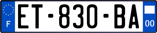 ET-830-BA