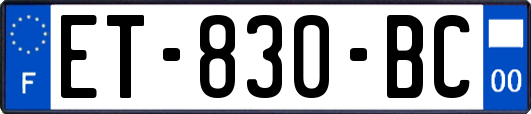 ET-830-BC