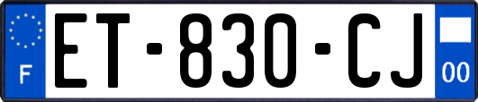 ET-830-CJ