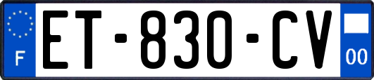 ET-830-CV
