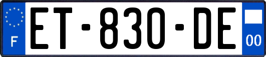 ET-830-DE