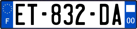 ET-832-DA