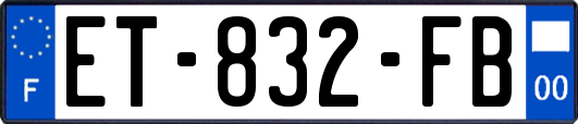 ET-832-FB