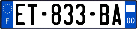 ET-833-BA