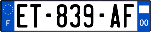 ET-839-AF