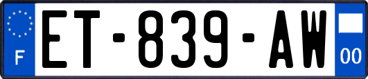 ET-839-AW