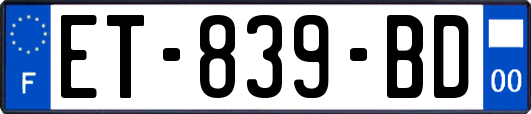 ET-839-BD