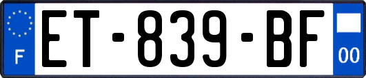 ET-839-BF