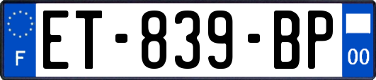 ET-839-BP
