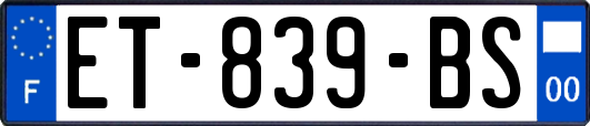 ET-839-BS