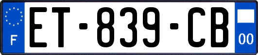 ET-839-CB