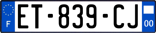 ET-839-CJ