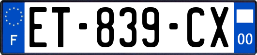 ET-839-CX