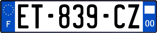 ET-839-CZ