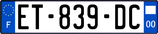 ET-839-DC