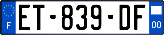 ET-839-DF