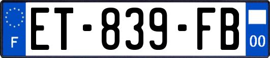 ET-839-FB