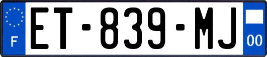 ET-839-MJ