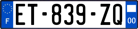 ET-839-ZQ