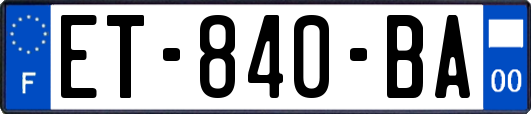 ET-840-BA