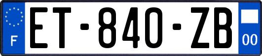 ET-840-ZB