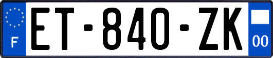 ET-840-ZK
