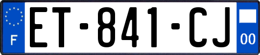 ET-841-CJ