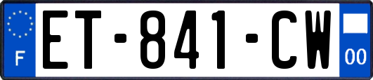 ET-841-CW