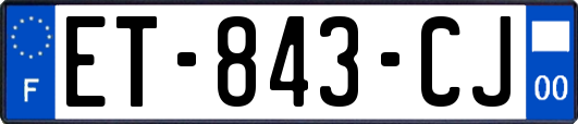 ET-843-CJ