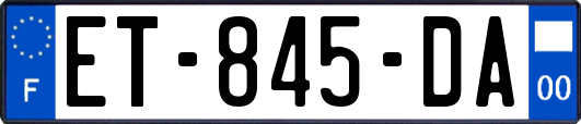 ET-845-DA