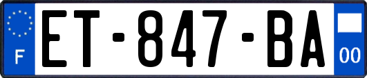 ET-847-BA
