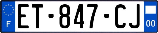 ET-847-CJ