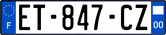 ET-847-CZ