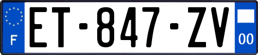 ET-847-ZV